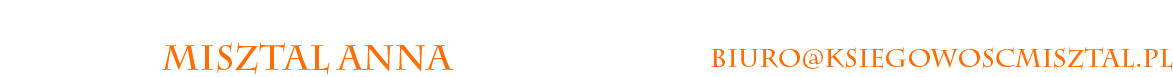 Księgowość Misztal Anna